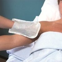 Verzorgend wassen , wassen zonder water