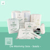 Mommy box basis kraampakket met 12 hulpmiddelen inclusief kraammatras en verband