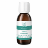 CareBoxCompany alcohol ketonis 70% gedenatureerd 120 ml in bruine fles meteen kindveilige dop voor uitwendig gebruik.