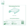 Matrasbeschermer - 1 stuks - 170 x 90 cm - waterdicht - kraakt niet - bruikbaar bij bevalling en incontinentie - Careboxcompany