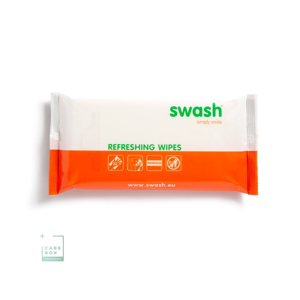 Verpakking Swash vochtige wasdoekjes 32 stuks dermatologisch getest
