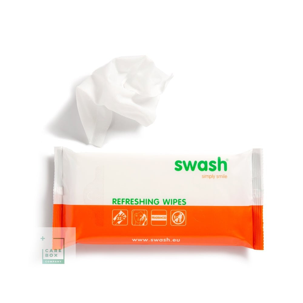 Swash verfrissingsdoekjes 32 stuks met geur voor alle huidtypes